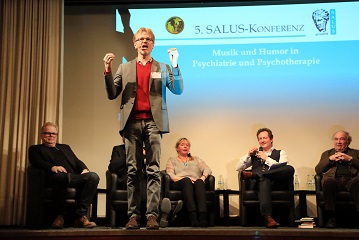 Norbert Hermanns bei Salus-Konferenz