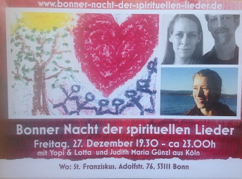 Flyer 9. Bonner Liedernacht